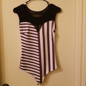 Referee inspired bodysuit